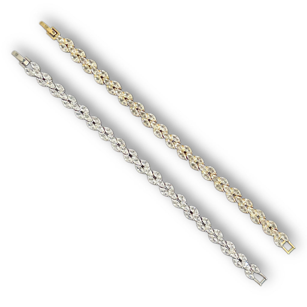 Triple Crystal Bracelets