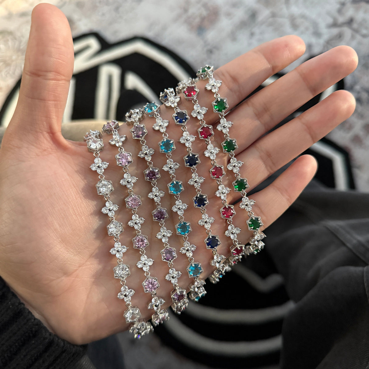 Flower Bracelets
