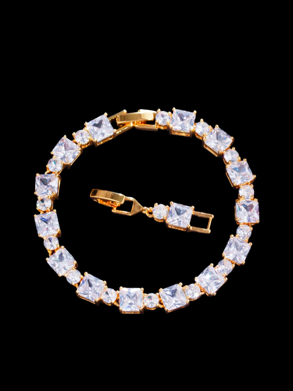 Cube Bracelet - Yellow