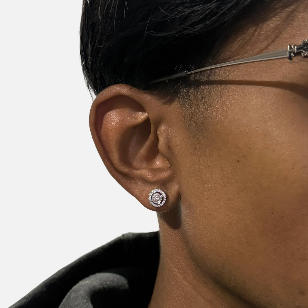 Iced Halo Earrings