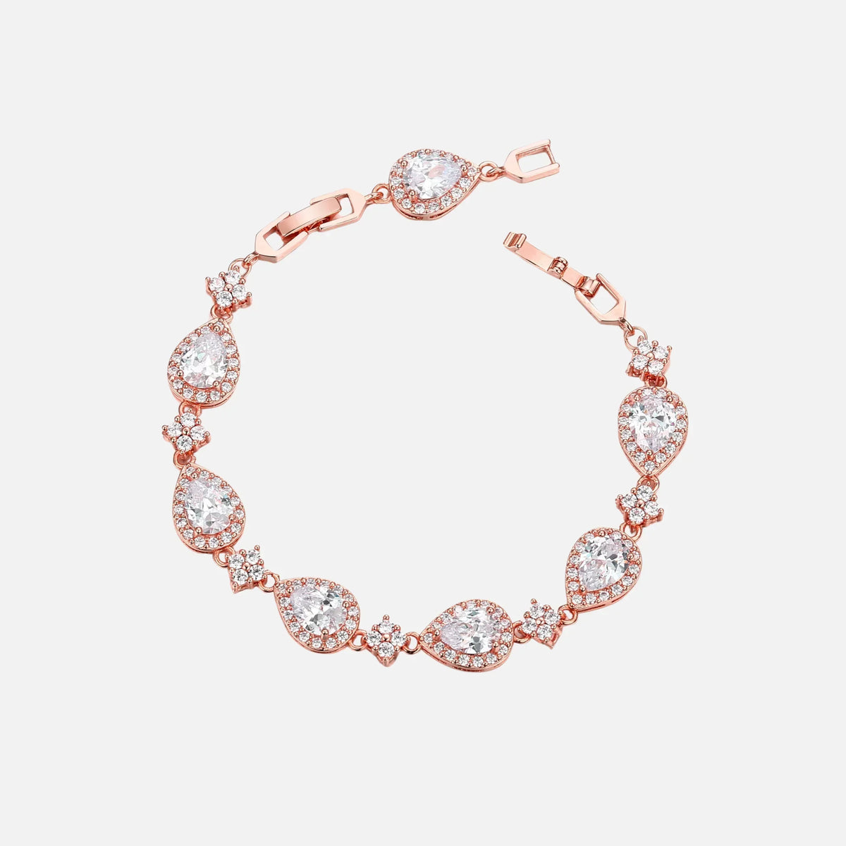 Star Drop Bracelet - Rose