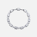 Star Crystal Bracelet - White