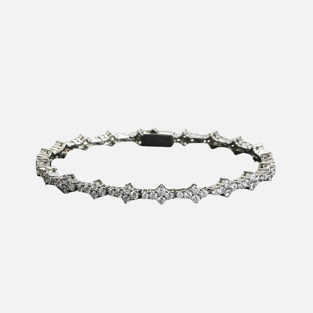 Honeycomb Bracelet - White
