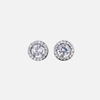 Iced Halo Earrings