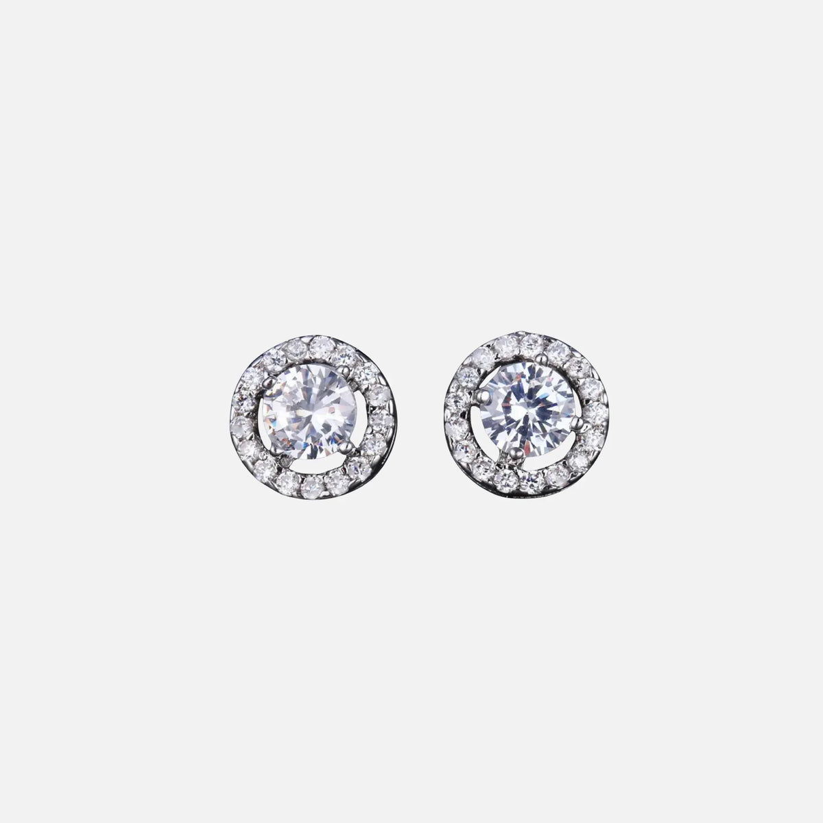 Iced Halo Earrings