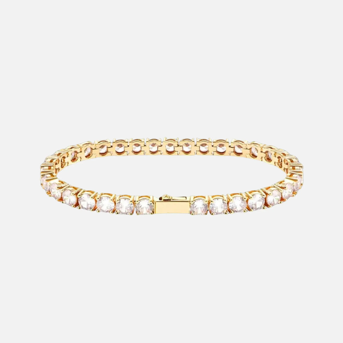 Tennis Bracelet - 4mm - Yellow