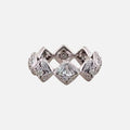 Crown Ring - White