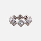 Crown Ring - White