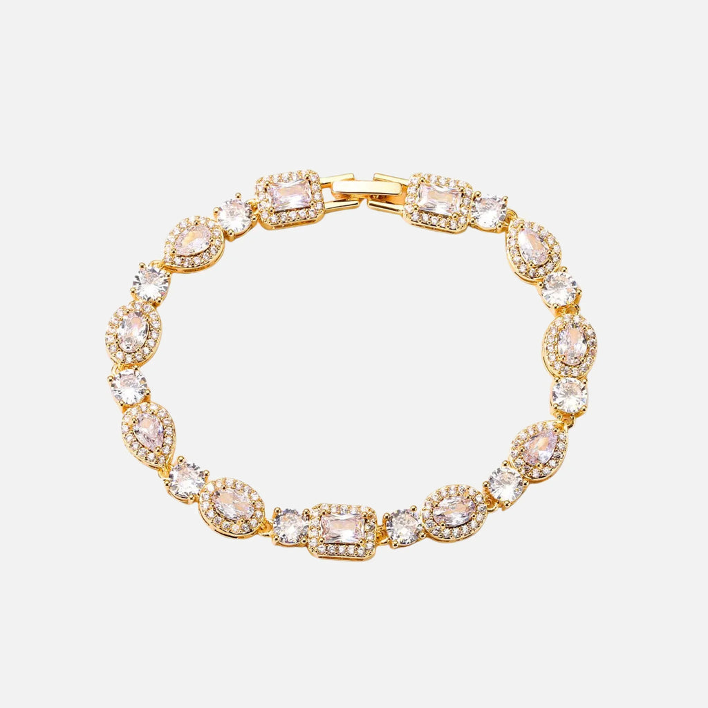 Multi-Stone Bracelet - Yellow