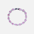 Pink Cube Bracelet - White