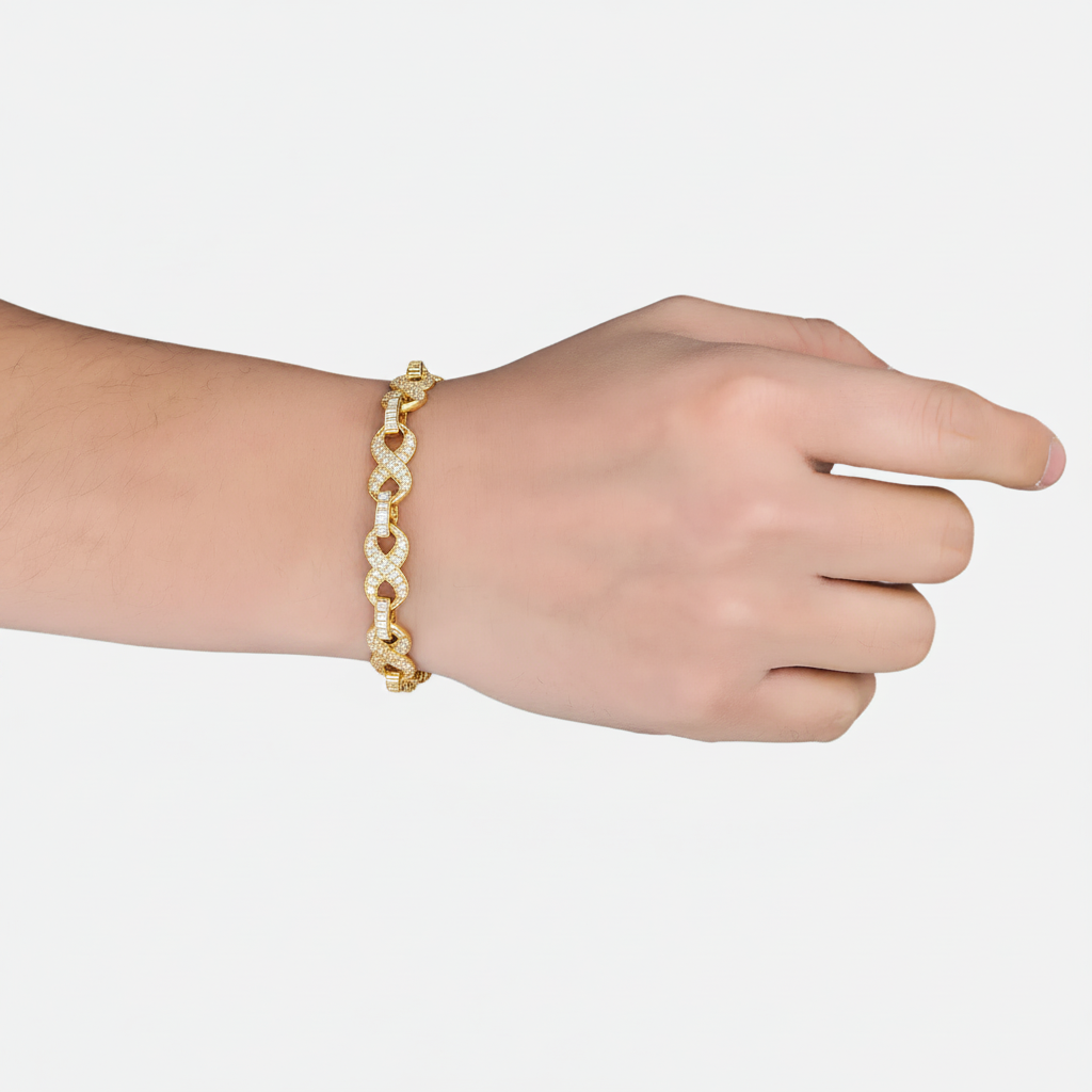 Infinity Bracelet - White