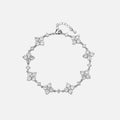 Star Clover Bracelet - White