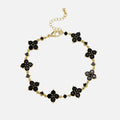 Midnight Star Clover Bracelet - Yellow