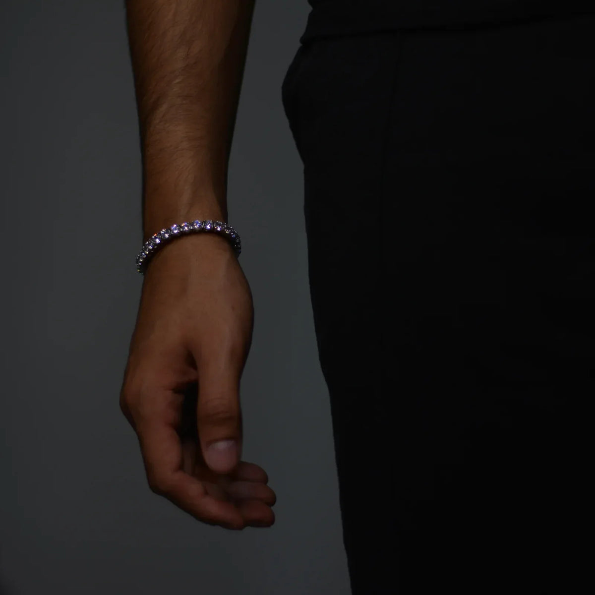 Tennis Bracelet - 4mm - White