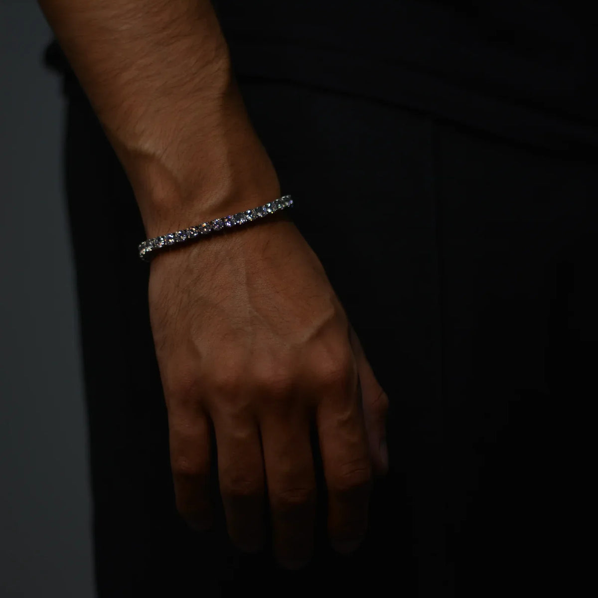 Tennis Bracelet - 4mm - White
